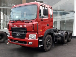 Xe đầu kéo Hyundai 2 cầu máy 410ps - HD1000